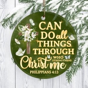 Religious Ornament. God Lover Ornament